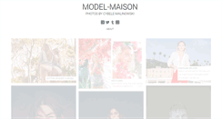 Desktop Screenshot of model-maison.com